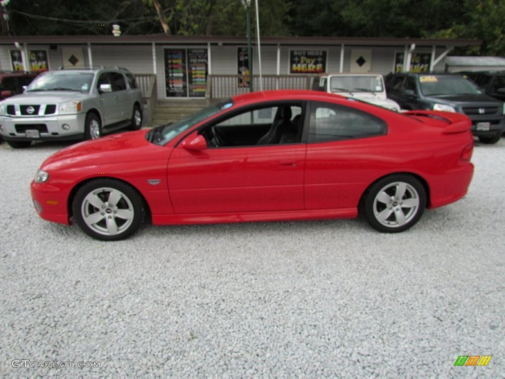2004 GTO Coupe - Torrid Red / Black photo #9