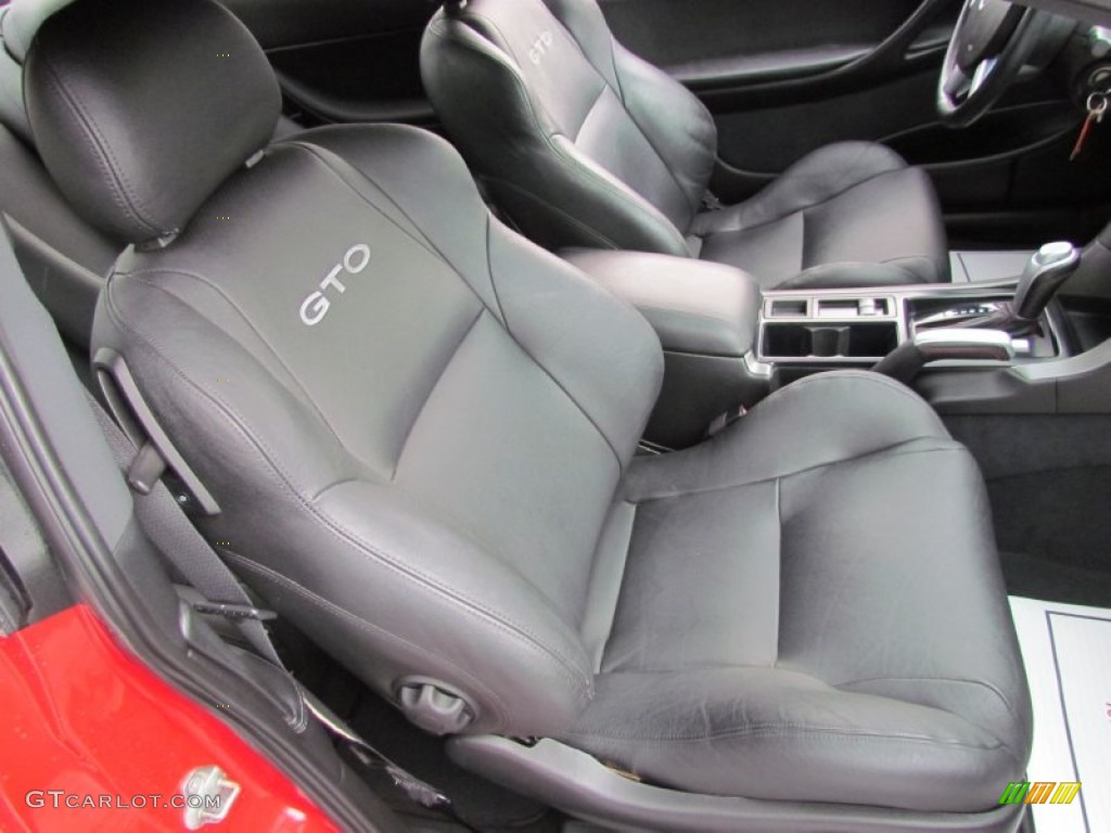 2004 Pontiac GTO Coupe Front Seat Photo #70547221