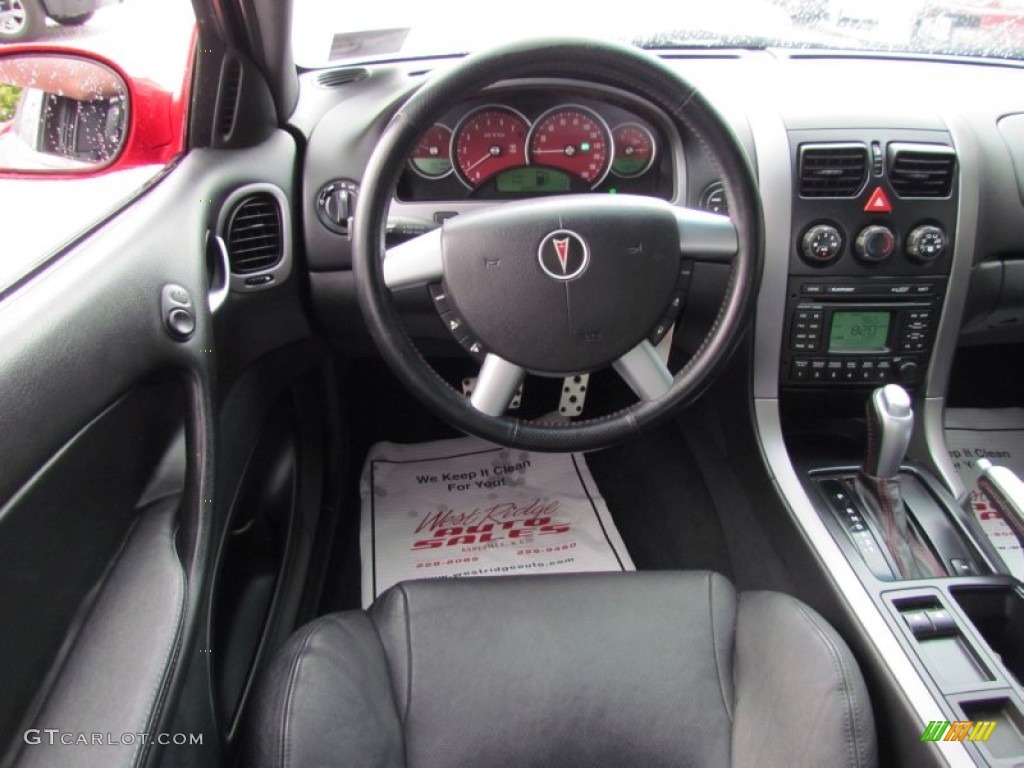 2004 Pontiac GTO Coupe Black Dashboard Photo #70547257