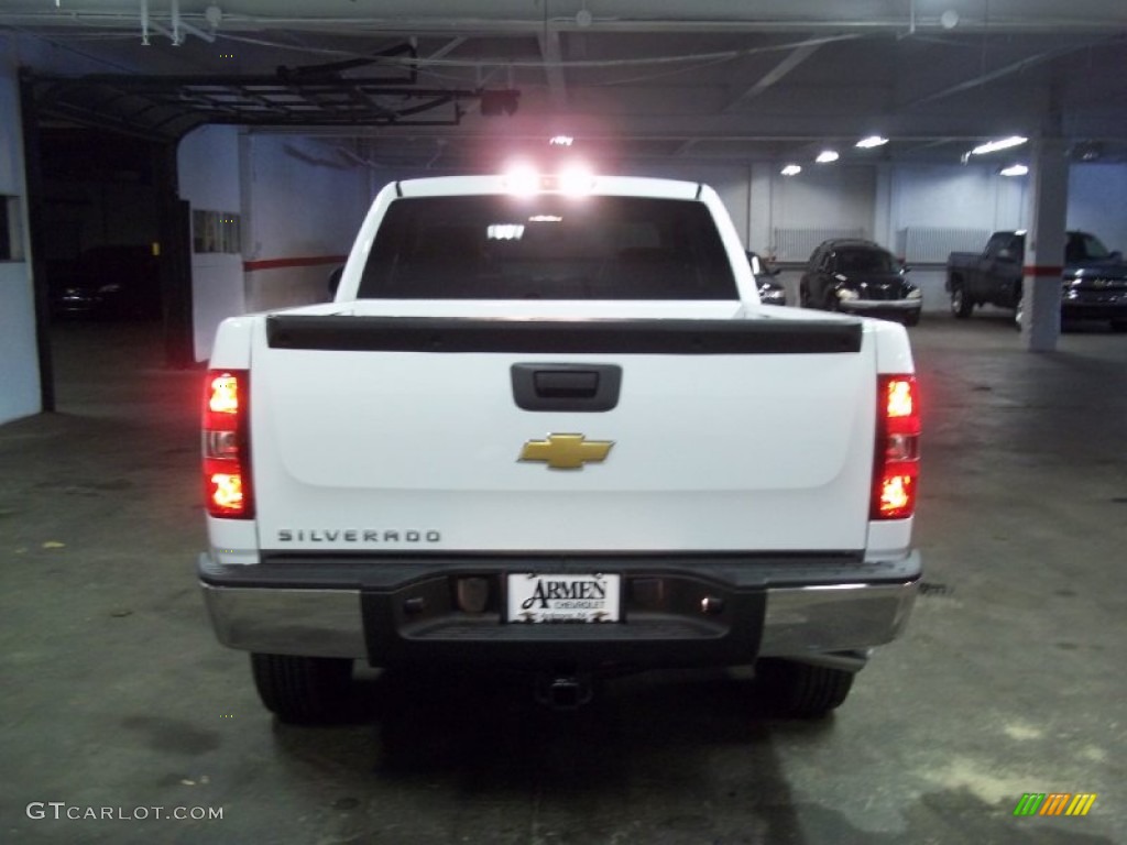 2013 Silverado 1500 Work Truck Regular Cab - Summit White / Dark Titanium photo #6