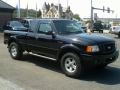 Black - Ranger XLT SuperCab 4x4 Photo No. 2