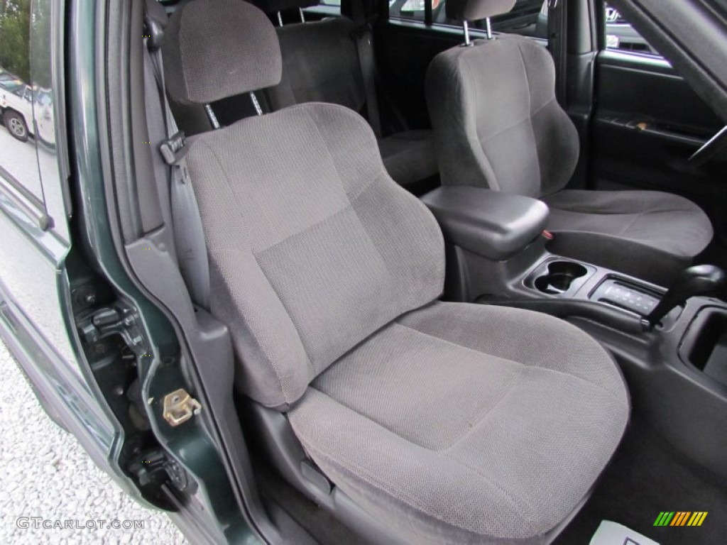 2001 Grand Cherokee Laredo 4x4 - Shale Green Metallic / Agate photo #12