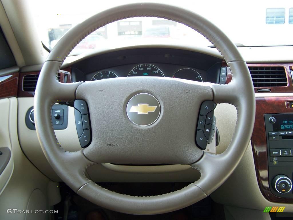 2008 Impala LTZ - White / Neutral Beige photo #17
