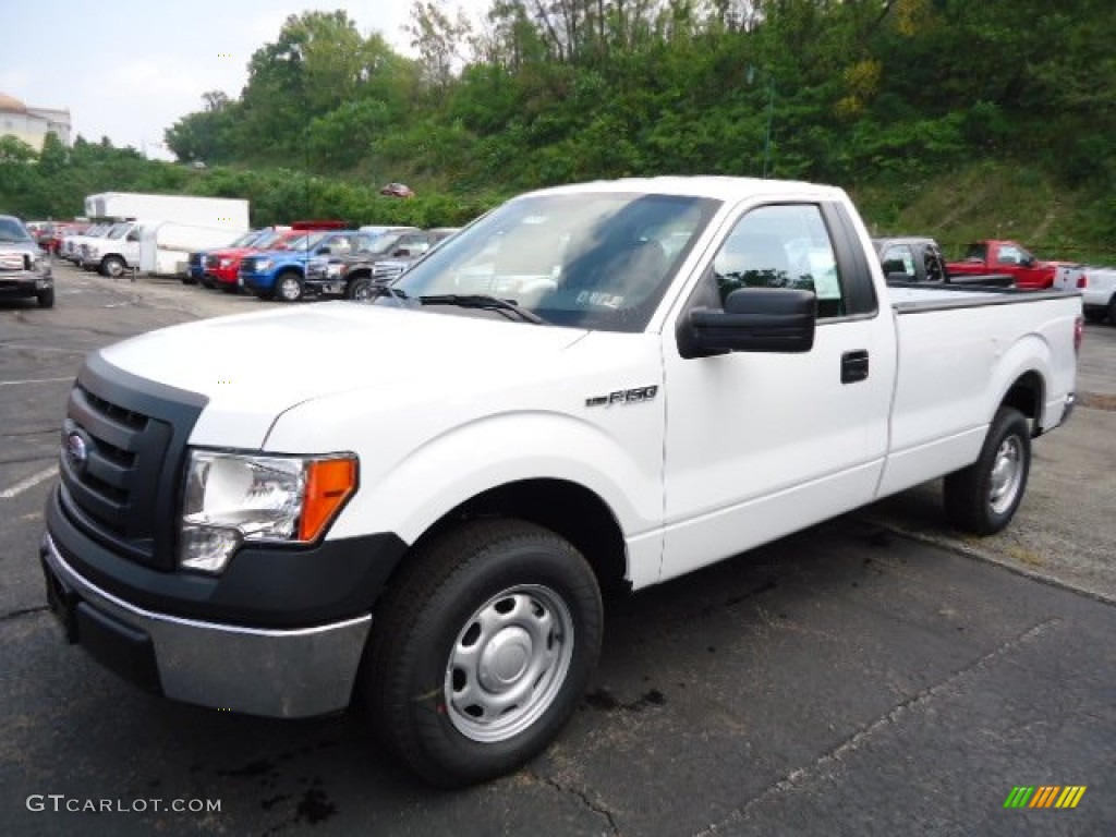 Oxford White 2012 Ford F150 XL Regular Cab Exterior Photo #70550206