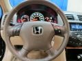 2003 Nighthawk Black Pearl Honda Accord EX V6 Sedan  photo #31