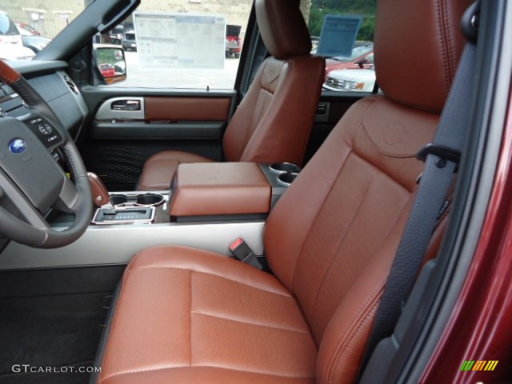 Chaparral Interior 2012 Ford Expedition EL King Ranch 4x4 Photo #70550368