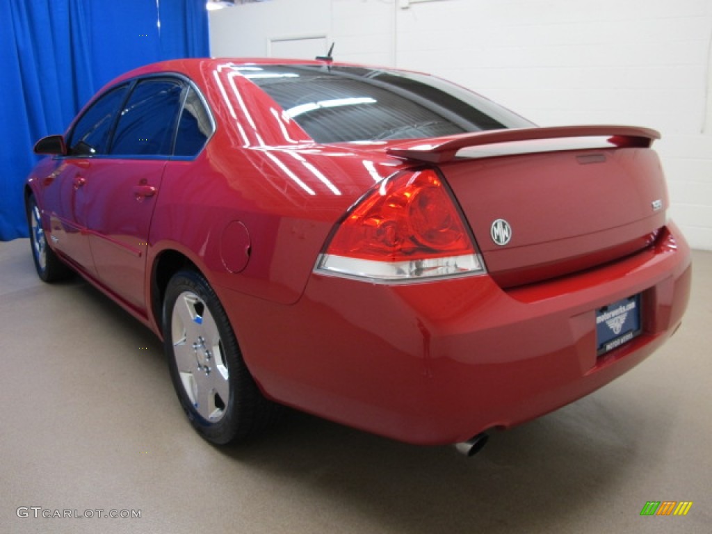 2007 Impala SS - Precision Red / Ebony Black photo #6