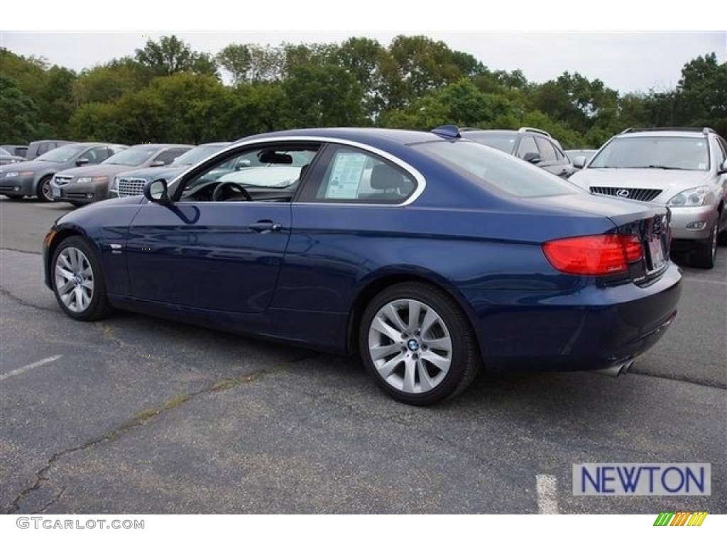 2011 3 Series 328i xDrive Coupe - Deep Sea Blue Metallic / Black photo #8