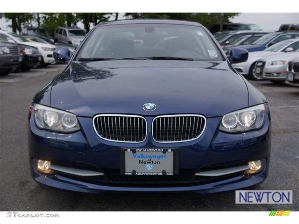 2011 3 Series 328i xDrive Coupe - Deep Sea Blue Metallic / Black photo #12