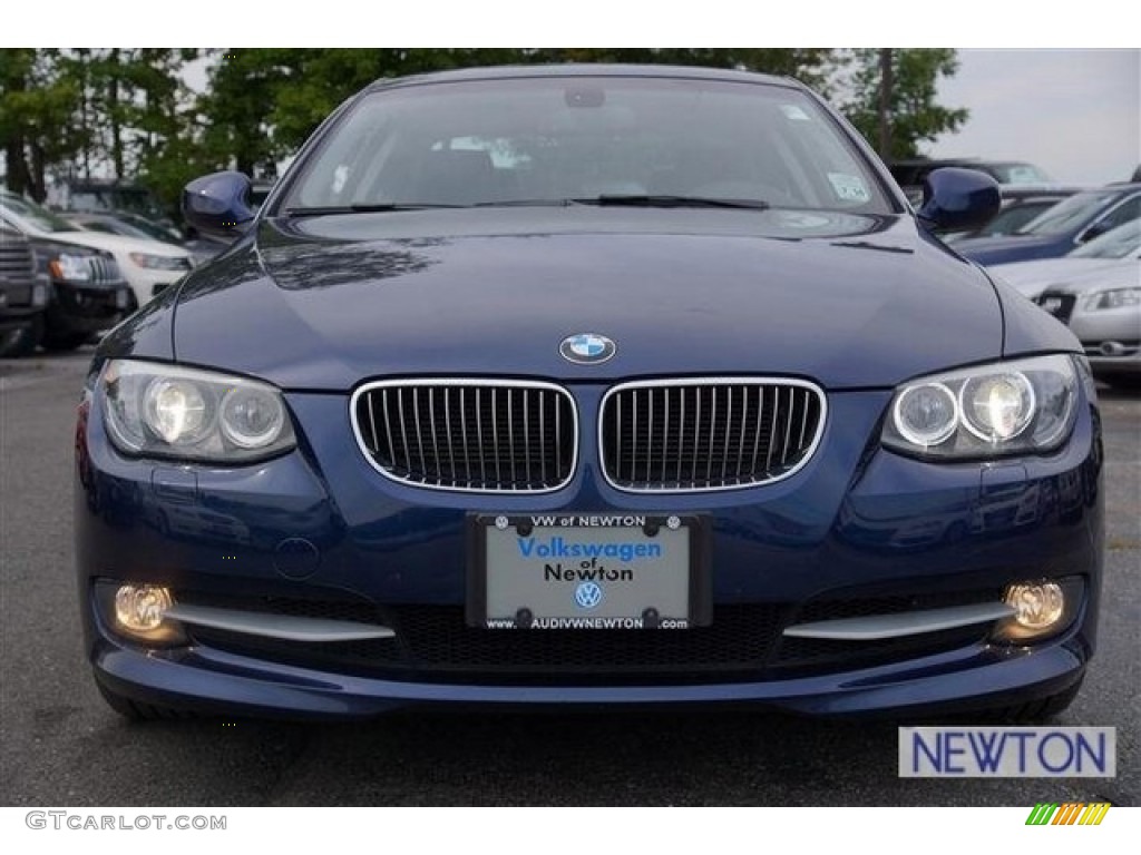 2011 3 Series 328i xDrive Coupe - Deep Sea Blue Metallic / Black photo #65