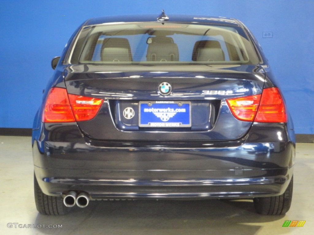 2010 3 Series 328i xDrive Sedan - Monaco Blue Metallic / Black Dakota Leather photo #9