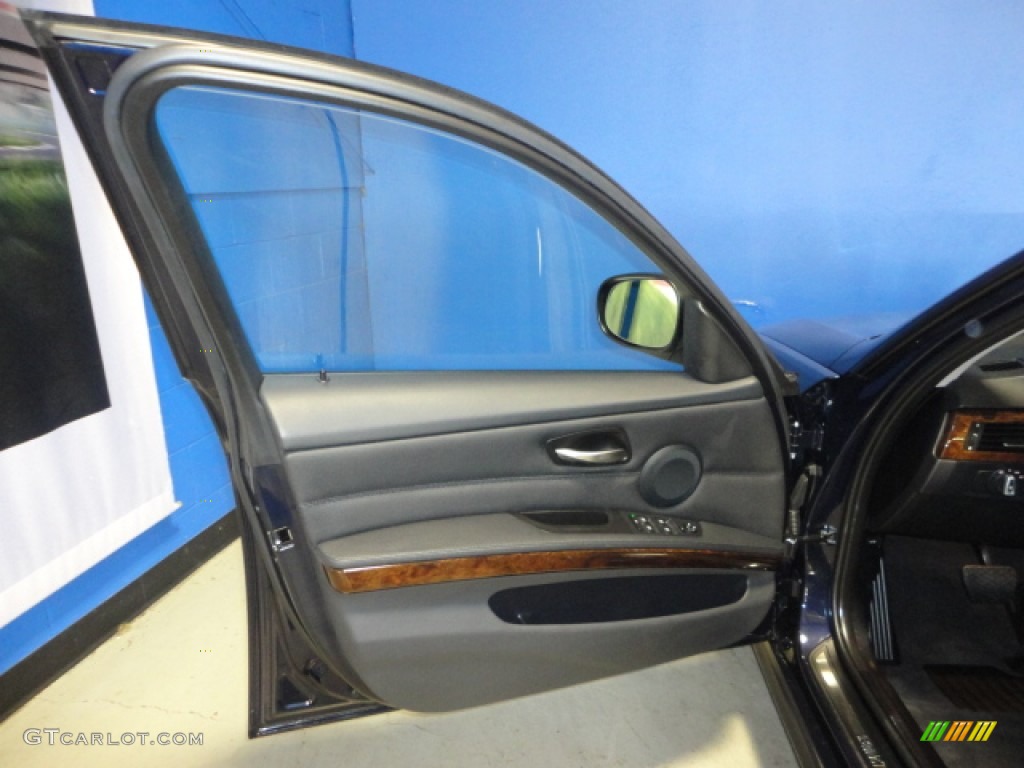 2010 3 Series 328i xDrive Sedan - Monaco Blue Metallic / Black Dakota Leather photo #11