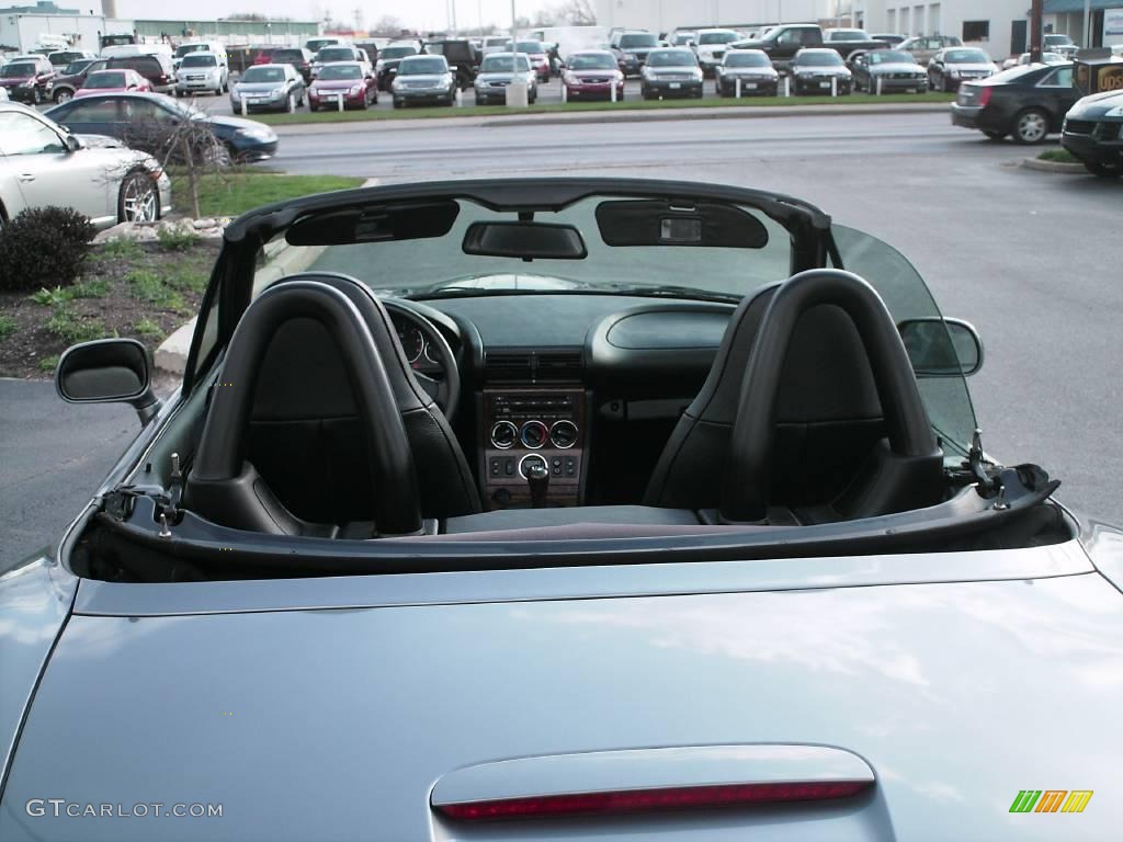 2002 Z3 2.5i Roadster - Sterling Gray Metallic / Black photo #22