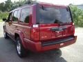 2009 Inferno Red Crystal Pearl Jeep Commander Sport 4x4  photo #6