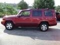 2009 Inferno Red Crystal Pearl Jeep Commander Sport 4x4  photo #9