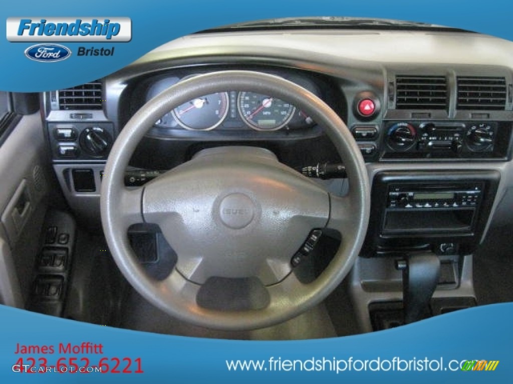2003 Rodeo S V6 4WD - Ebony Black / Gray photo #26