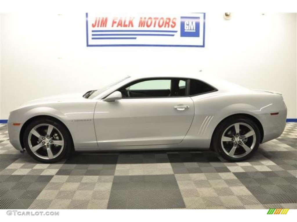 2012 Camaro LT/RS Coupe - Silver Ice Metallic / Black photo #2