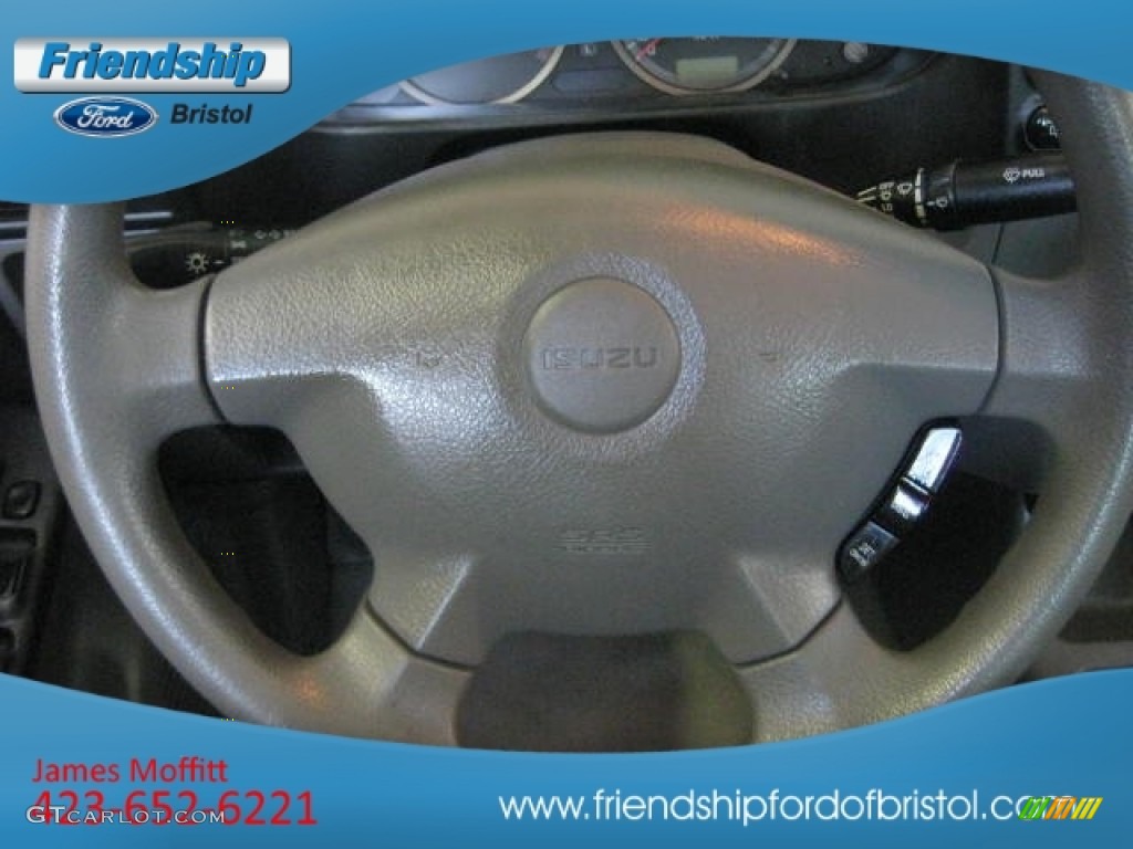 2003 Rodeo S V6 4WD - Ebony Black / Gray photo #29