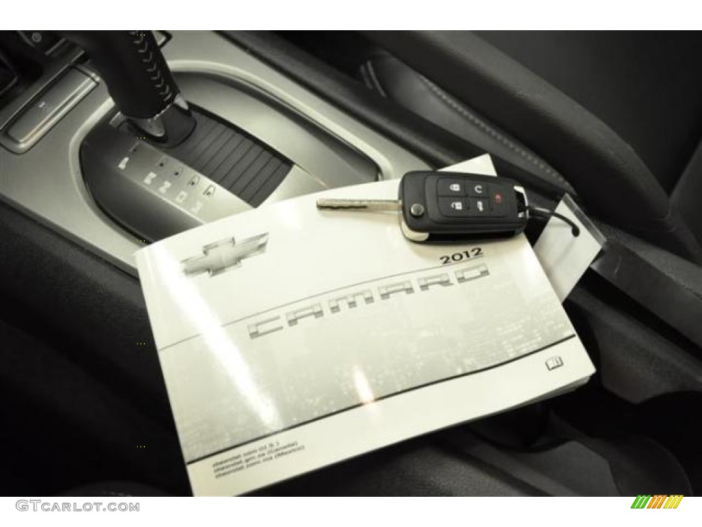 2012 Camaro LT/RS Coupe - Silver Ice Metallic / Black photo #25