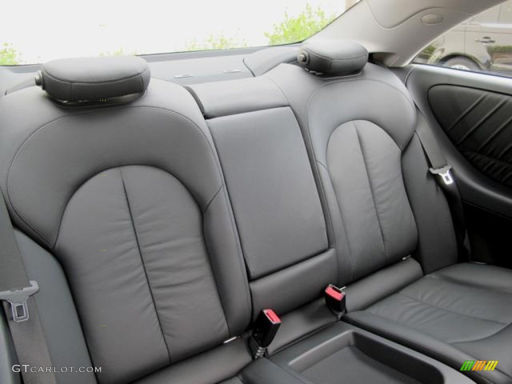 Black Interior 2009 Mercedes-Benz CLK 350 Coupe Photo #70554445