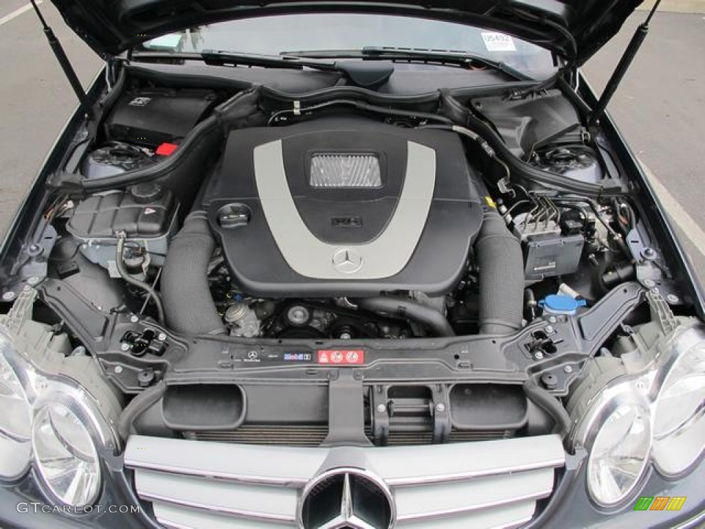2009 Mercedes-Benz CLK 350 Coupe 3.5 Liter DOHC 24-Valve VVT V6 Engine Photo #70554501