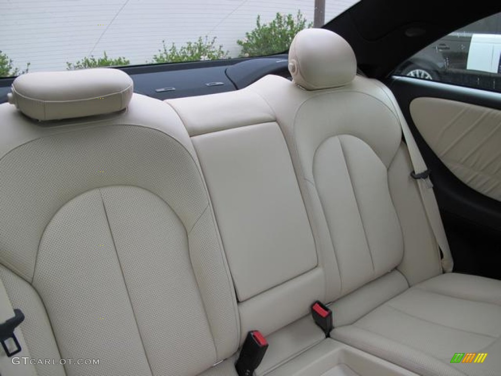2009 Mercedes-Benz CLK 350 Coupe Rear Seat Photo #70554754