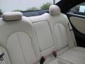2009 Mercedes-Benz CLK Black/Stone Interior Rear Seat Photo
