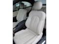 2009 Mercedes-Benz CLK Black/Stone Interior Front Seat Photo