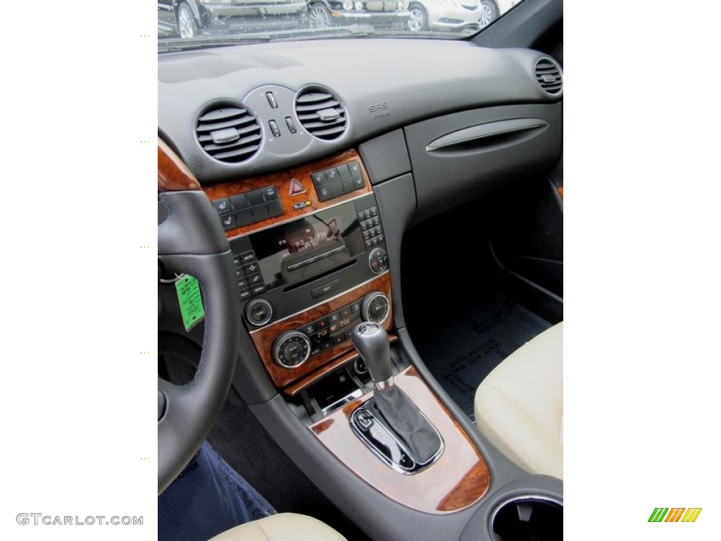 2009 CLK 350 Coupe - Pewter Metallic / Black/Stone photo #11