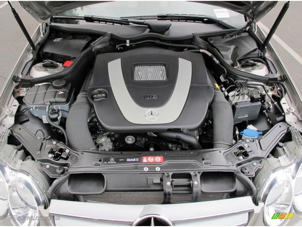 2009 Mercedes-Benz CLK 350 Coupe 3.5 Liter DOHC 24-Valve VVT V6 Engine Photo #70554827