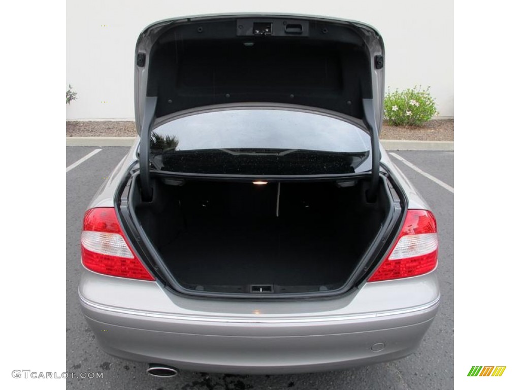 2009 CLK 350 Coupe - Pewter Metallic / Black/Stone photo #15