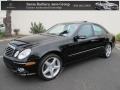 Black 2008 Mercedes-Benz E 550 Sedan