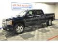 2007 Dark Blue Metallic Chevrolet Silverado 1500 LTZ Crew Cab 4x4  photo #1