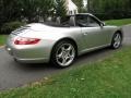 2007 Arctic Silver Metallic Porsche 911 Carrera Cabriolet  photo #6