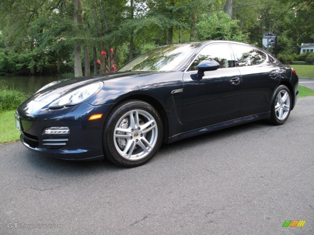 Dark Blue Metallic 2010 Porsche Panamera 4S Exterior Photo #70556394