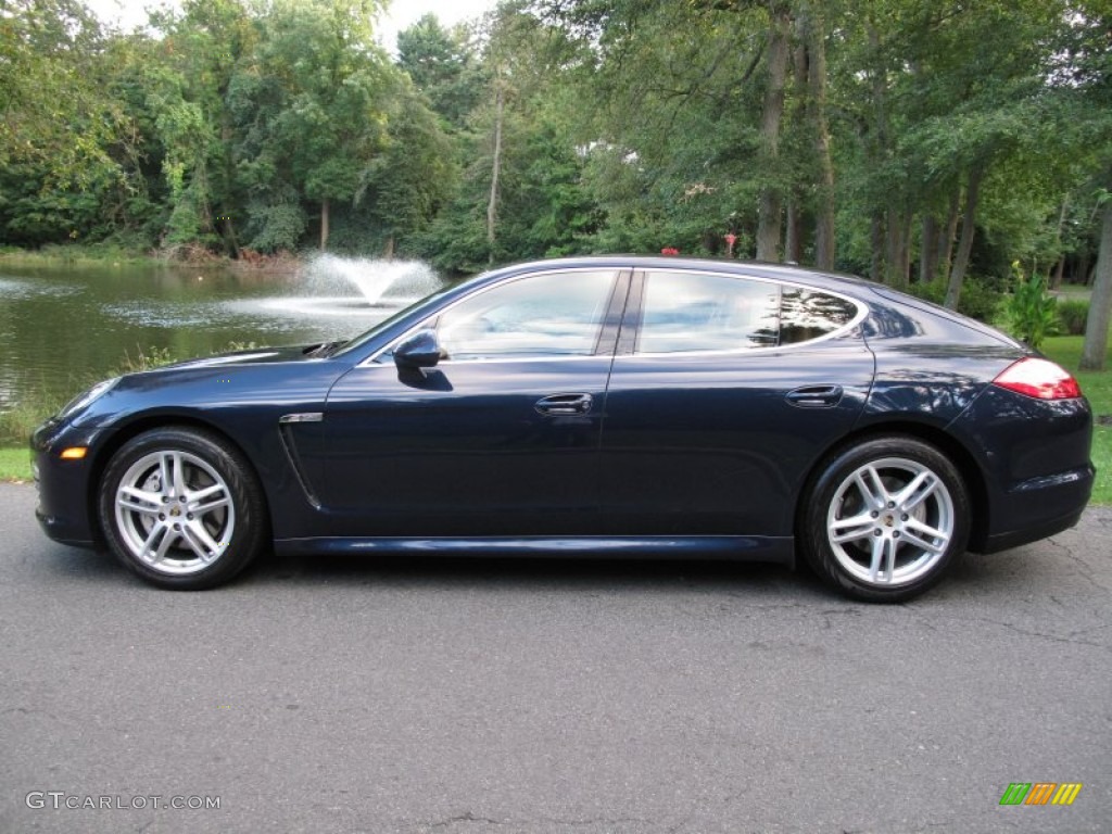 Dark Blue Metallic 2010 Porsche Panamera 4S Exterior Photo #70556413