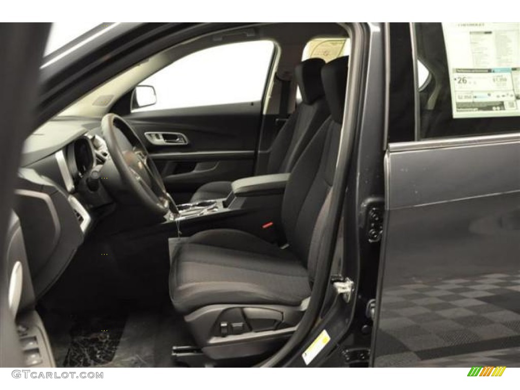 2013 Equinox LS - Ashen Gray Metallic / Jet Black photo #9