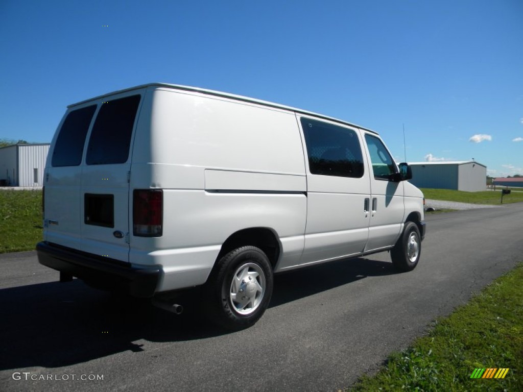 2008 E Series Van E150 Cargo - Oxford White / Medium Flint photo #6