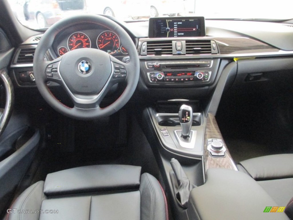 2013 BMW 3 Series 328i xDrive Sedan Black Dashboard Photo #70557187