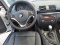 Black 2013 BMW 1 Series 128i Convertible Dashboard