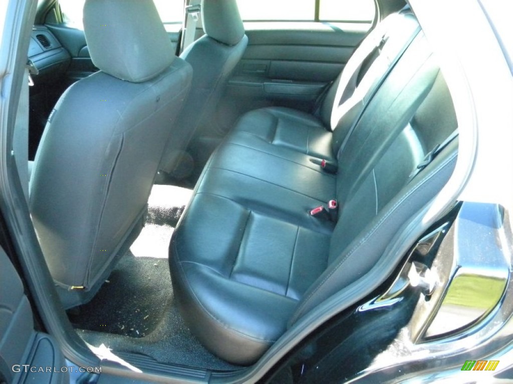 2009 Ford Crown Victoria Police Interceptor Rear Seat Photo #70557549