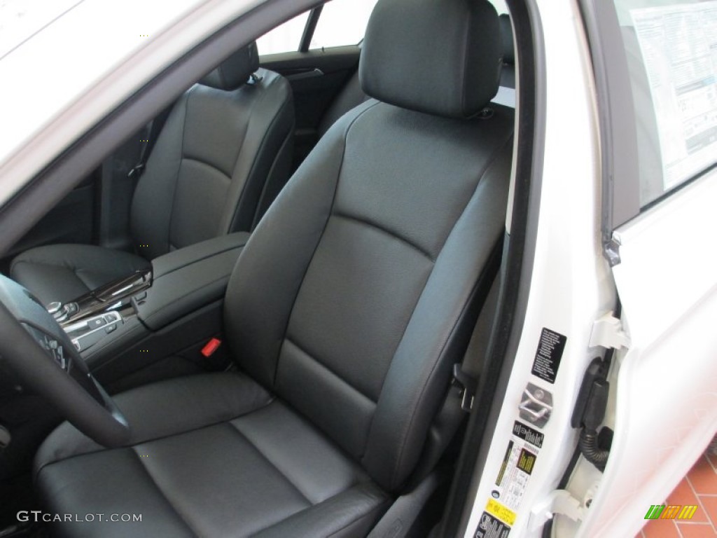 Black Interior 2013 BMW 5 Series 528i xDrive Sedan Photo #70557754