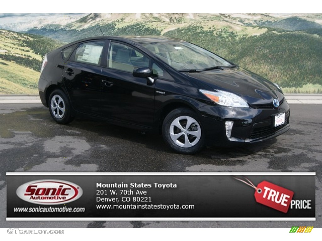 Black Toyota Prius 3rd Gen