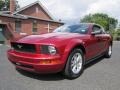 2007 Redfire Metallic Ford Mustang V6 Deluxe Coupe  photo #2