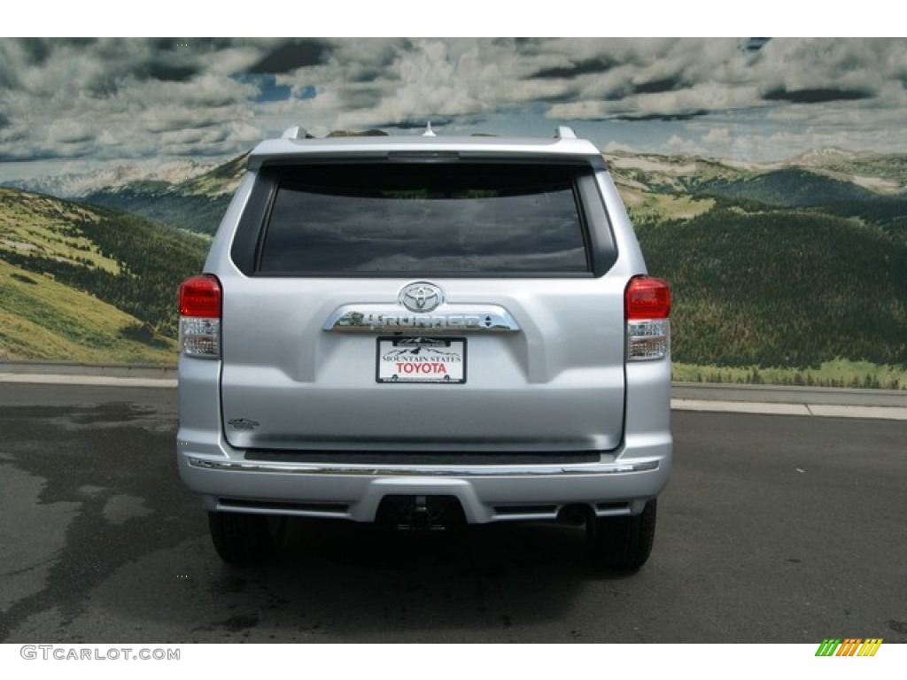 2012 4Runner Limited 4x4 - Classic Silver Metallic / Black Leather photo #4