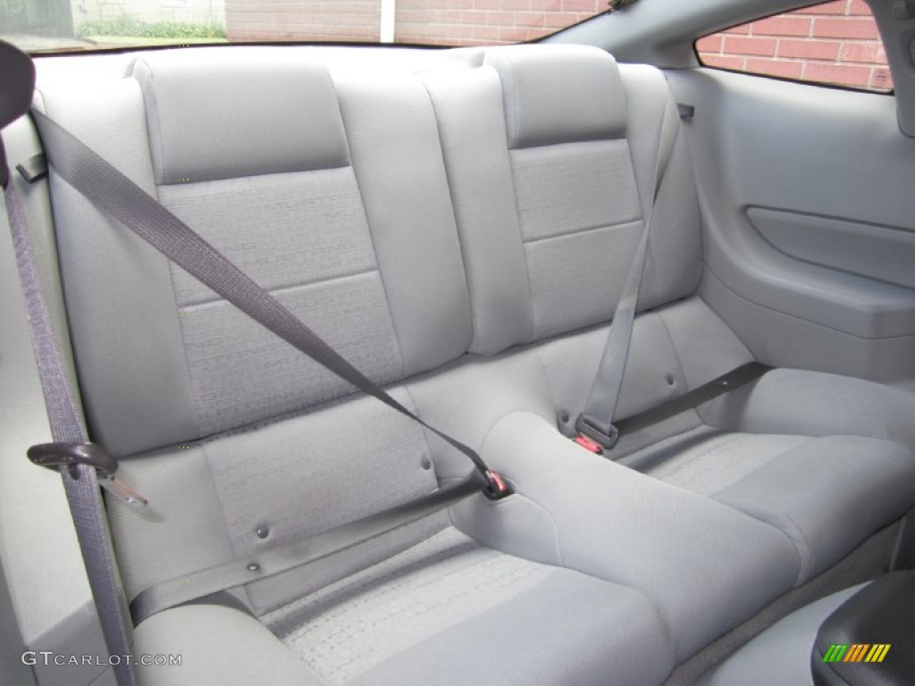 2007 Mustang V6 Deluxe Coupe - Redfire Metallic / Light Graphite photo #18