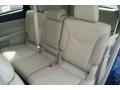 2012 Toyota Prius v Bisque Interior Rear Seat Photo
