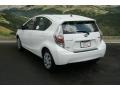 2012 Super White Toyota Prius c Hybrid Two  photo #2