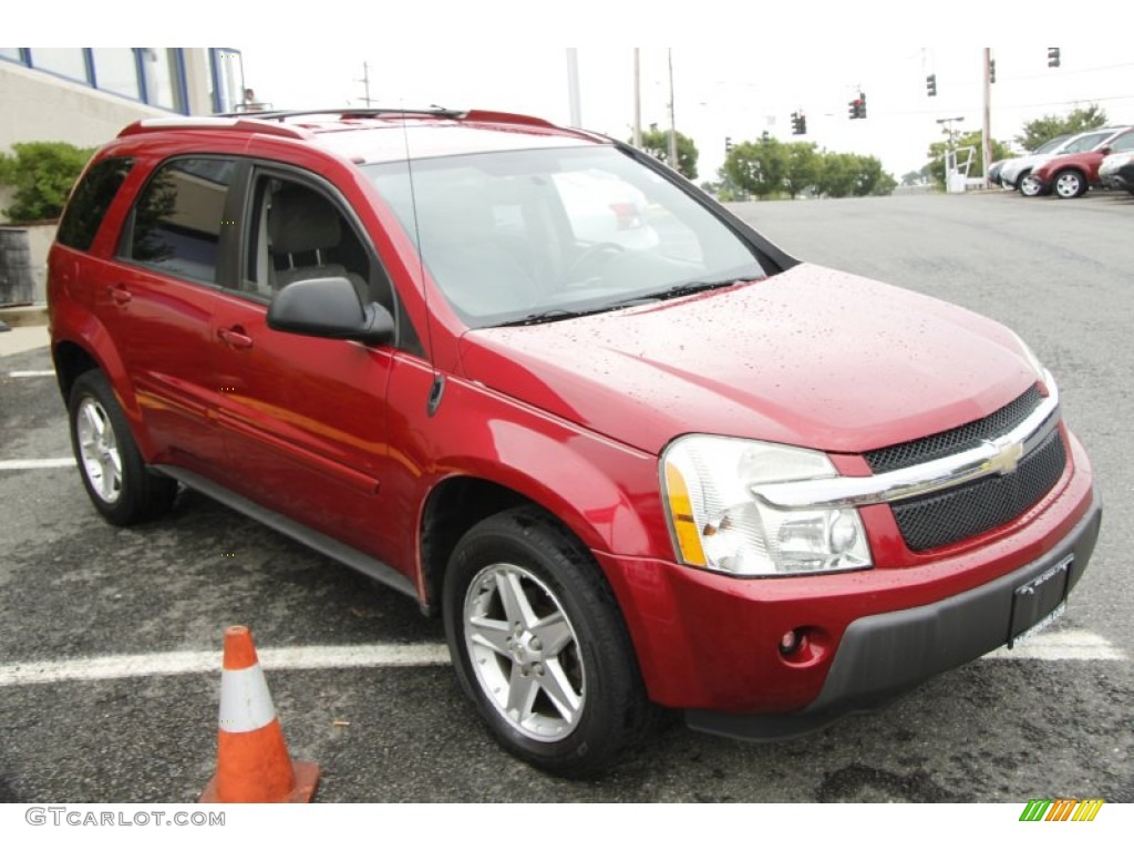 Salsa Red Metallic 2005 Chevrolet Equinox LT AWD Exterior Photo #70558375