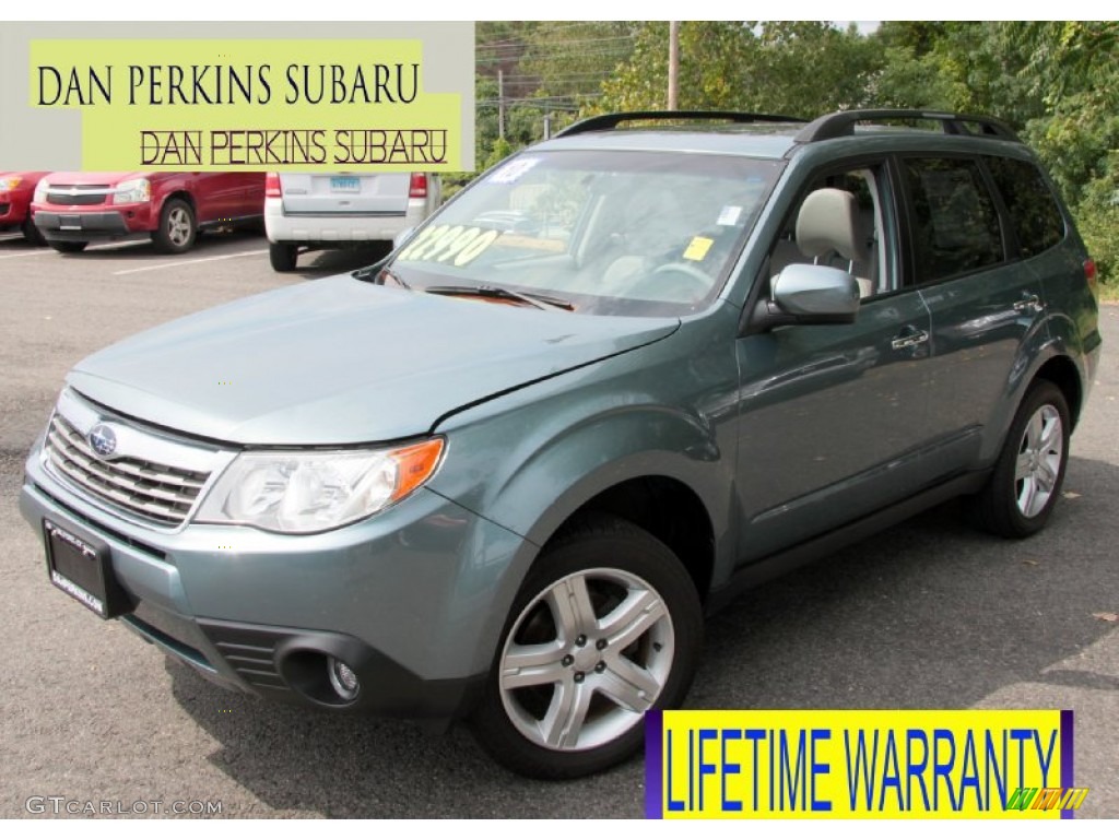 Sage Green Metallic Subaru Forester